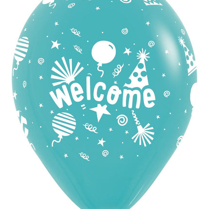 Palloncini Welcome Fashion Solid Mix 30cm 25pz