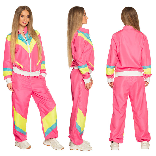 Tuta da ginnastica Fault Donna Rosa