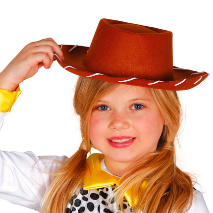 Cappello da cowboy marrone bambino
