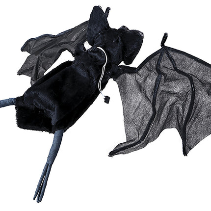 Pipistrello decorativo appeso di Halloween con luce 31 cm