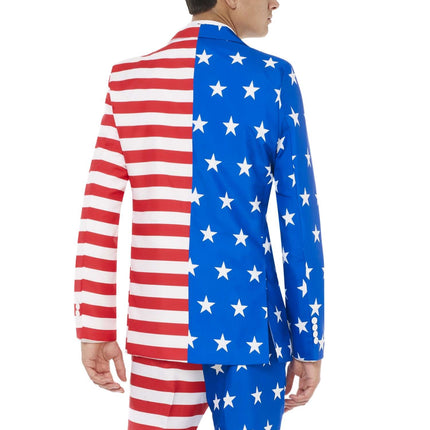 Tuta con bandiera USA da uomo <tc>Suitmeister</tc>