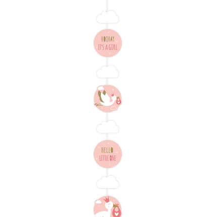 Decorazione da appendere Neonato Bambina 120cm