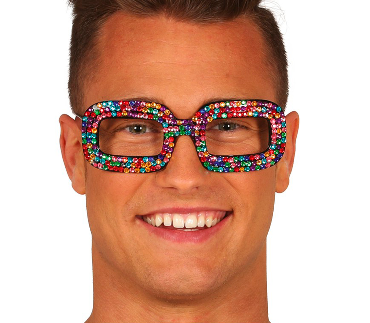 Occhiali Pop Glitter