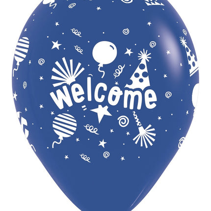 Palloncini Welcome Fashion Solid Mix 30cm 25pz
