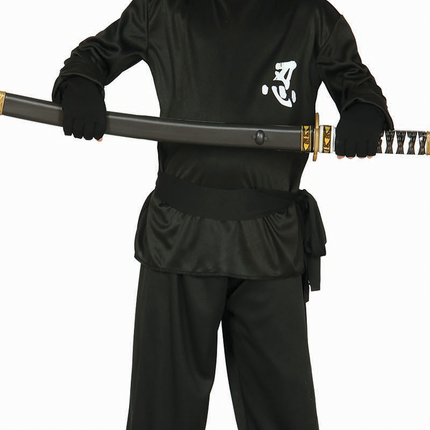 Tuta Ninja Bambino Nero