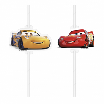 Cars 3 Cannucce di carta 4pz