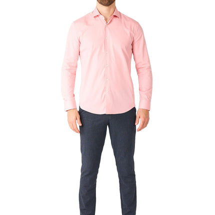 Camicia rosa chiaro da uomo <tc>OppoSuits</tc>
