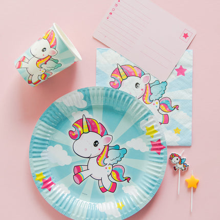 Inviti Unicorno 6 pezzi