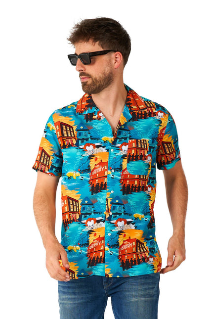 Camicia IT a maniche corte da uomo <tc>OppoSuits</tc>