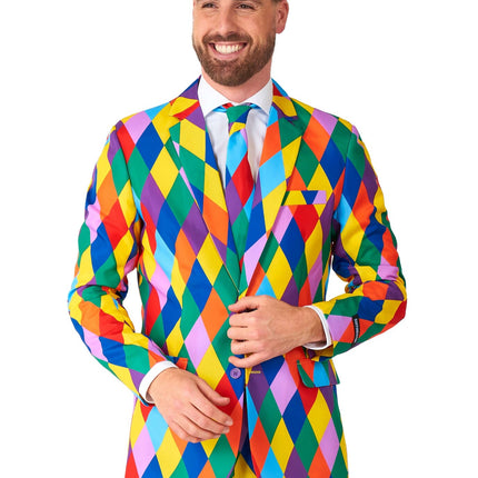 Tuta Clown Arcobaleno Uomo <tc>Suitmeister</tc>