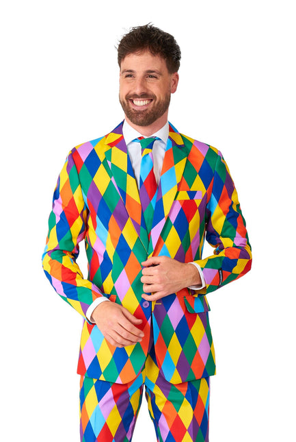 Tuta Clown Arcobaleno Uomo <tc>Suitmeister</tc>