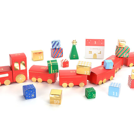 Treno calendario dell'Avvento