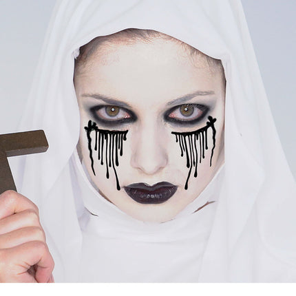 Set per il trucco di Halloween Monaca sanguinaria