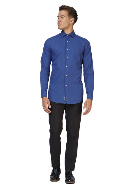 Camicia blu scuro uomo <tc>OppoSuits</tc>