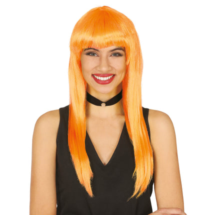 Parrucca arancione Pony