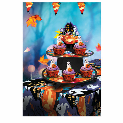 Zucche per la decorazione della tavola di Halloween da 36 cm