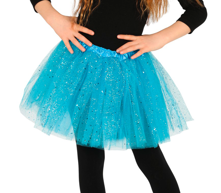 Tutù blu bambino 31 cm