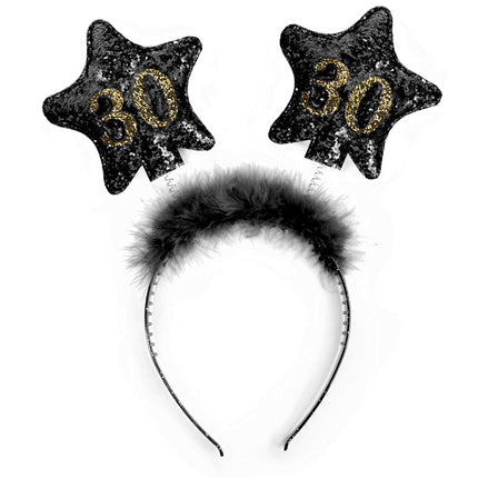 Fascia 30 anni stelle nera