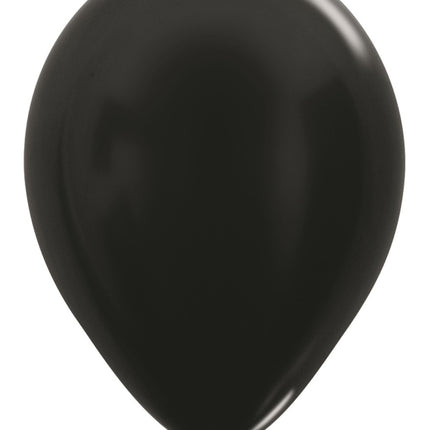 Palloncini Metallic Black 30cm 50pz