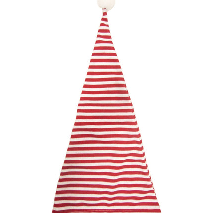 Cappello rosso bianco per dormire