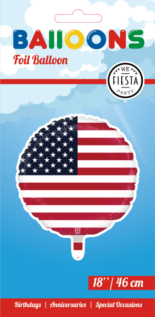 Palloncino ad elio America vuoto 45cm