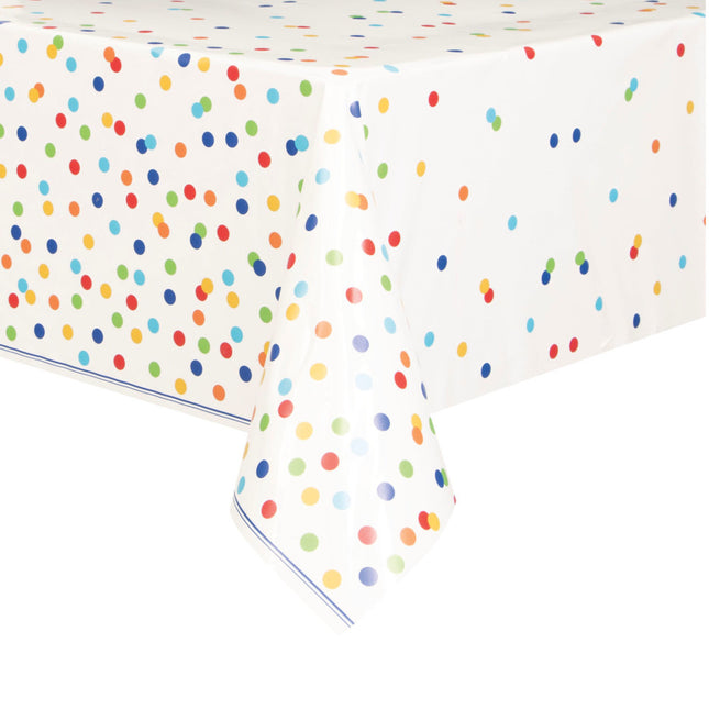 Tovaglia Coriandoli Arcobaleno 2,13 m
