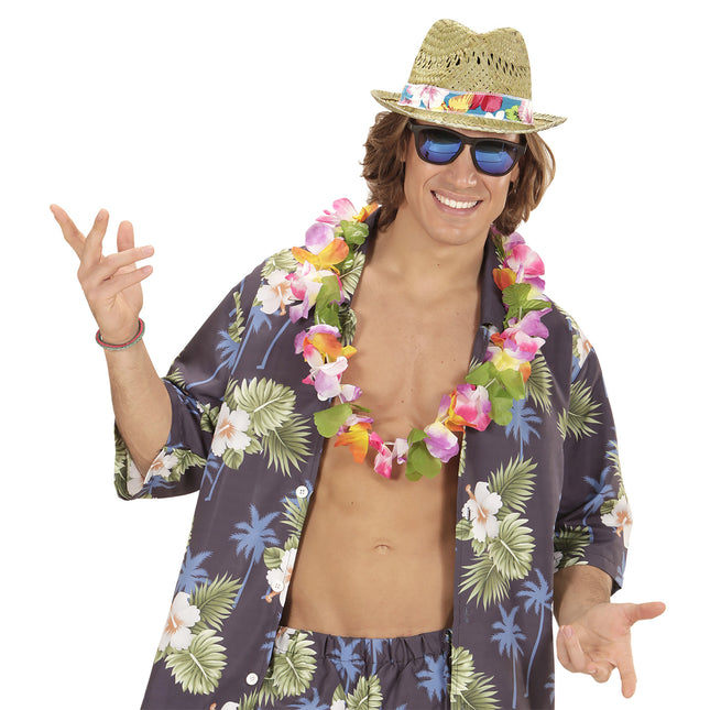 Cappello Hawaii colorato