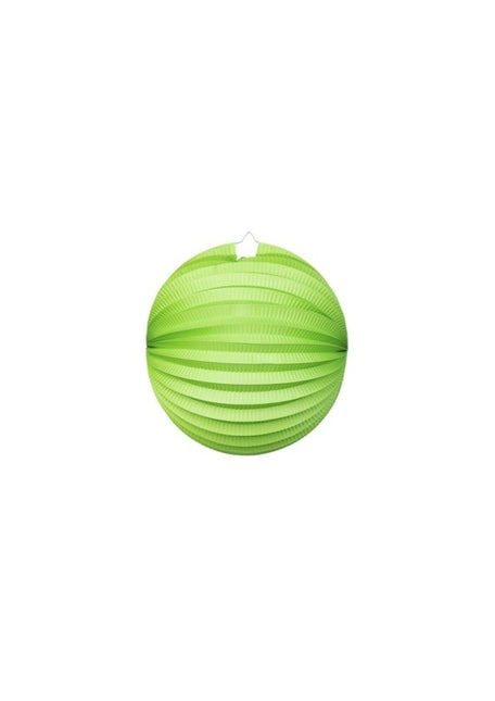 Lampione verde chiaro 25 cm