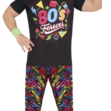 Costume Neon 80S Uomo