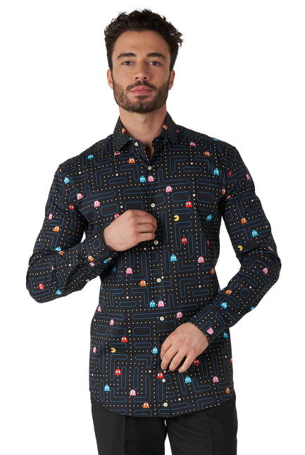 Camicia PAC-MAN Uomo <tc>OppoSuits</tc>