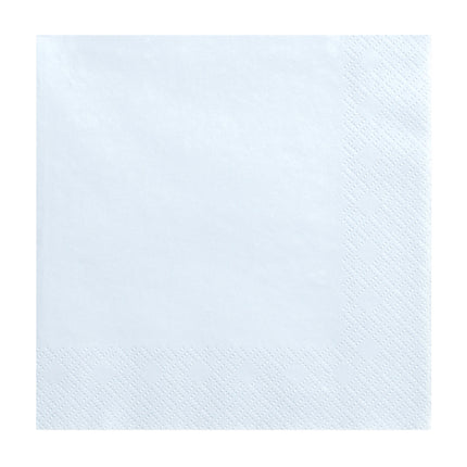 Tovaglioli azzurri pastello 33cm 20pz