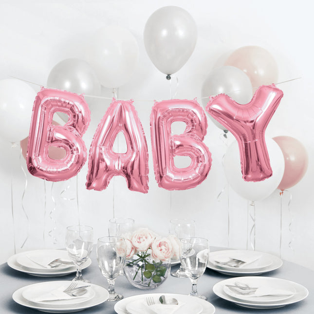 Palloncino in foil Baby Pink 35cm