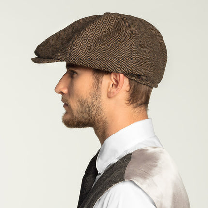 Berretto marrone Peaky Blinders Birmingham