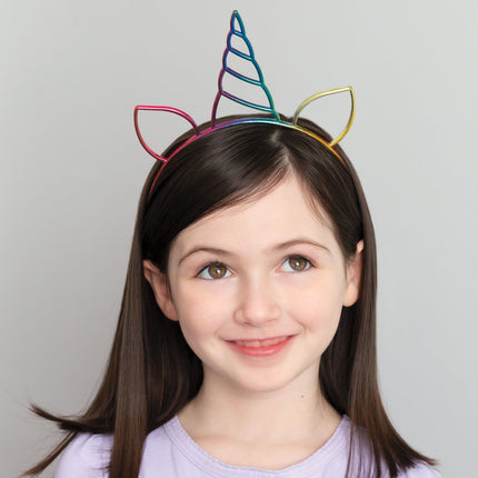 Cerchietto Unicorno Arcobaleno