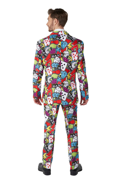 Icone di carte da gioco del casinò Tuta da uomo <tc>Suitmeister</tc>