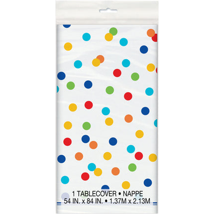 Tovaglia Coriandoli Arcobaleno 2,13 m