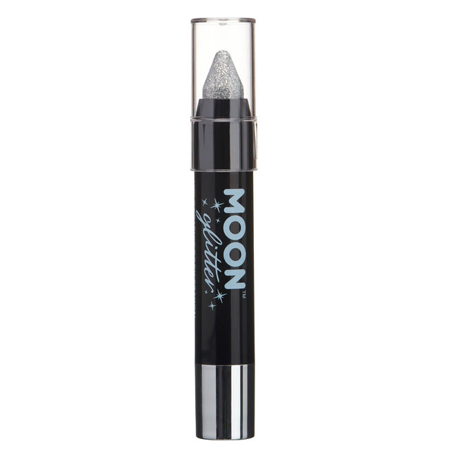 Pastelli olografici per il corpo Moon Glitter Silver 3.2g