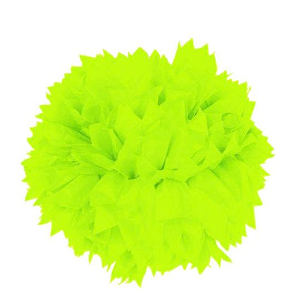 Pompon verde neon 30 cm