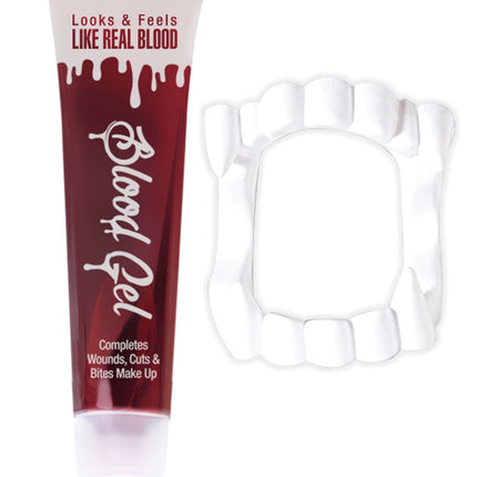 Tubo di sangue con denti