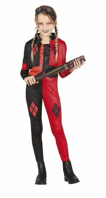 Costume Halloween Suicide Squad Ragazza Rosso