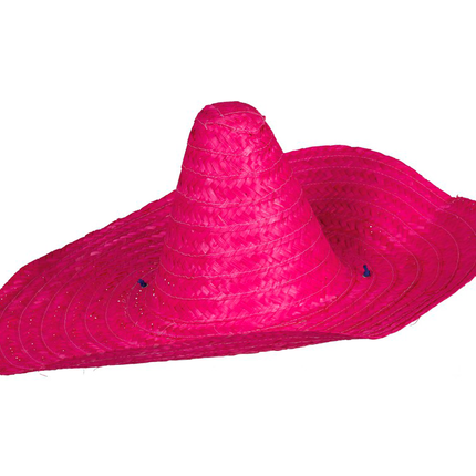 Cappello messicano rosa