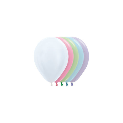 Palloncini Pearl Mix 12cm 50pz