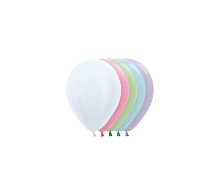 Palloncini Pearl Mix 12cm 50pz
