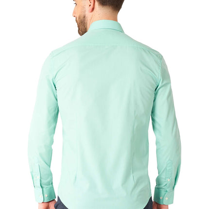 Camicia verde menta uomo <tc>OppoSuits</tc>