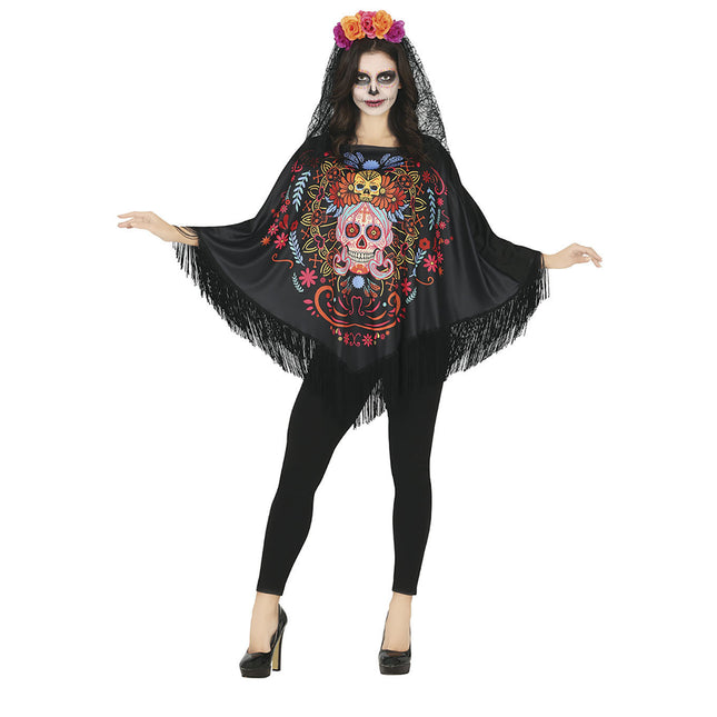 Poncho Skull M