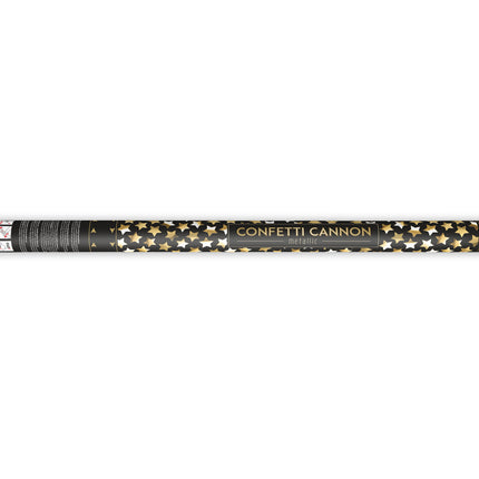 Coriandoli Cannone Stelle Oro 80cm