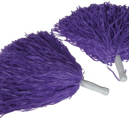 Pompom lilla 2 pezzi