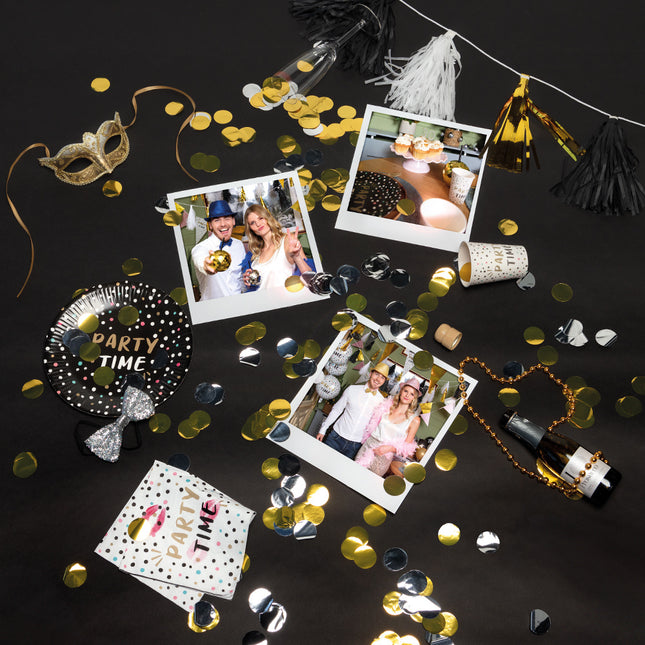 Piatti di carta Party Time 23cm 8pz