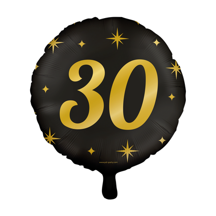 Palloncino ad elio 30 anni vuoto 30 cm