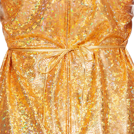 Vestito Festival Oro Metallizzato